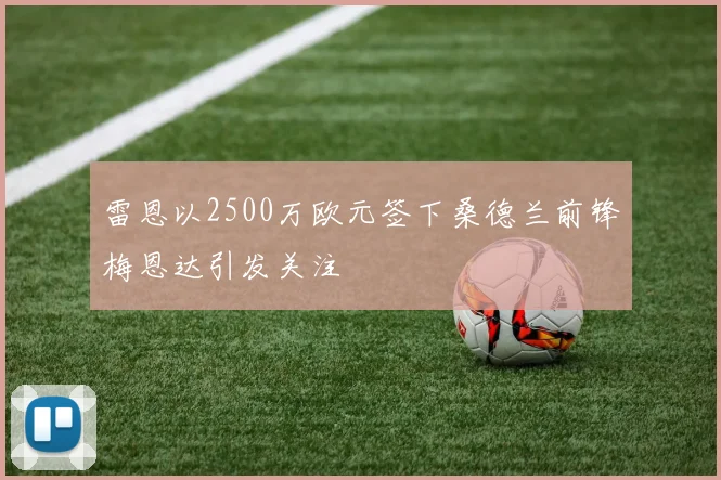雷恩以2500万欧元签下桑德兰前锋梅恩达引发关注